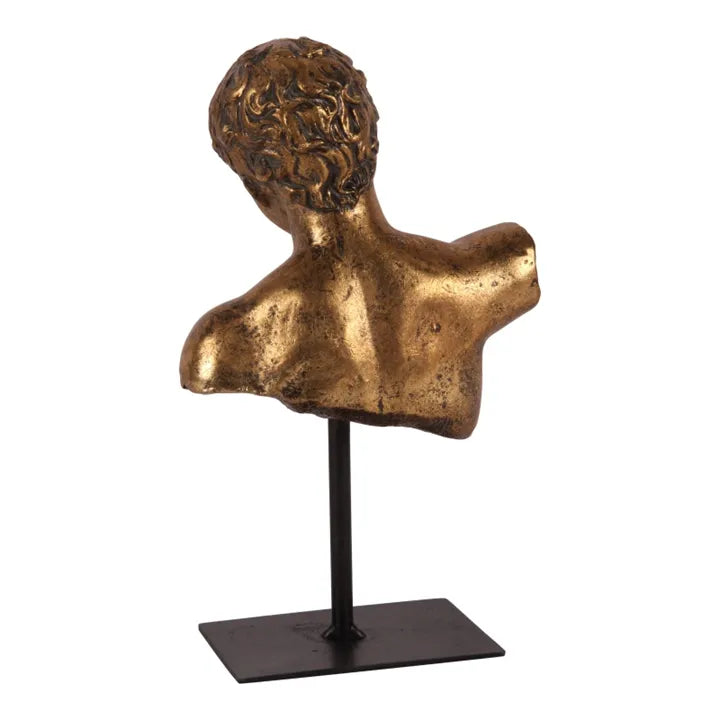 Busto Apollo in resina 22cm