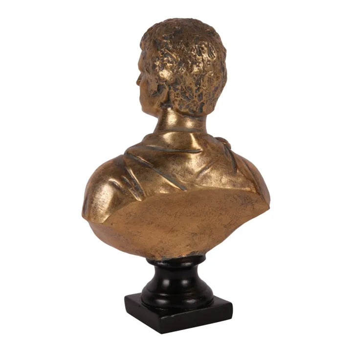 Busto augusto in resina 28,5 cm