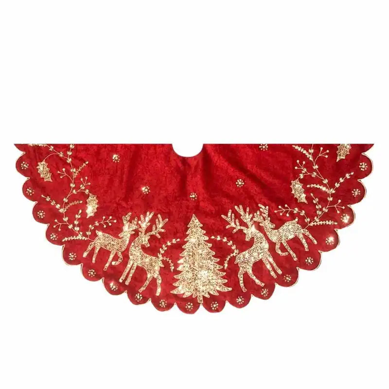 Tappeto di base di albero di natale 112cm