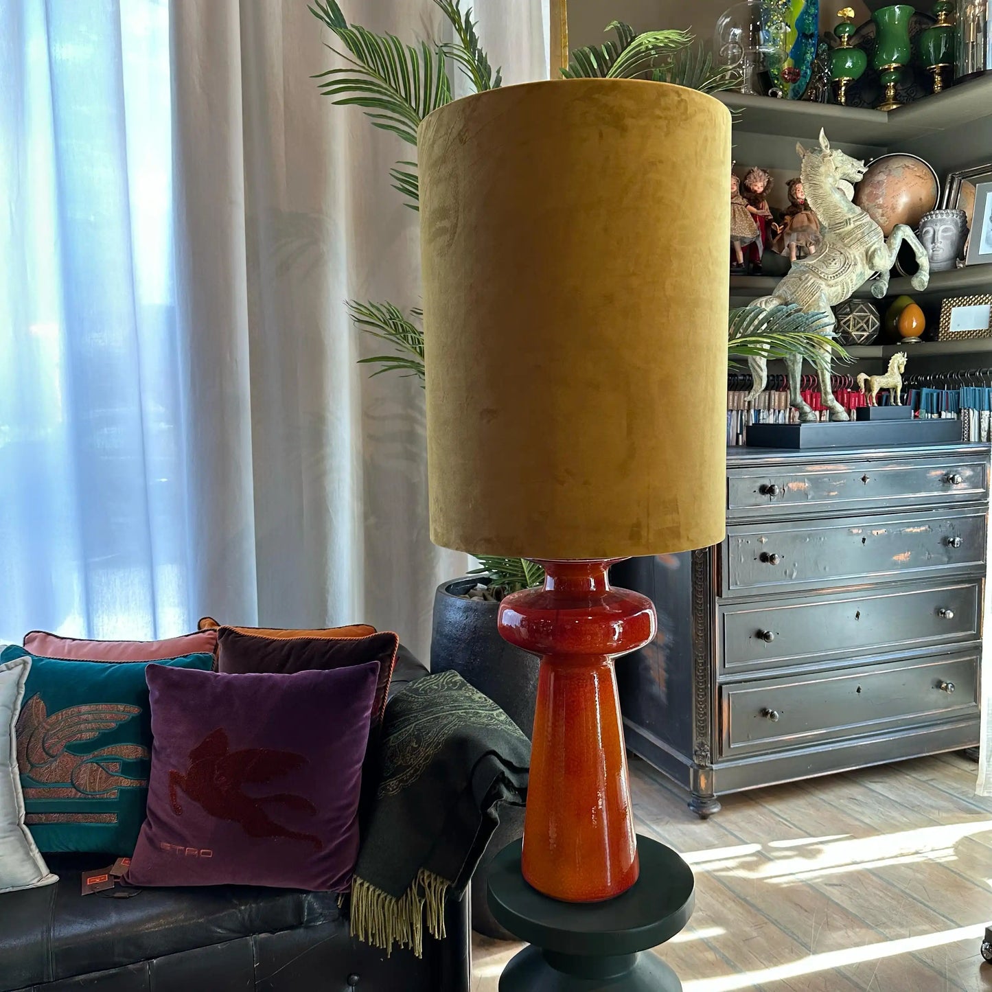 Lampada in terracotta