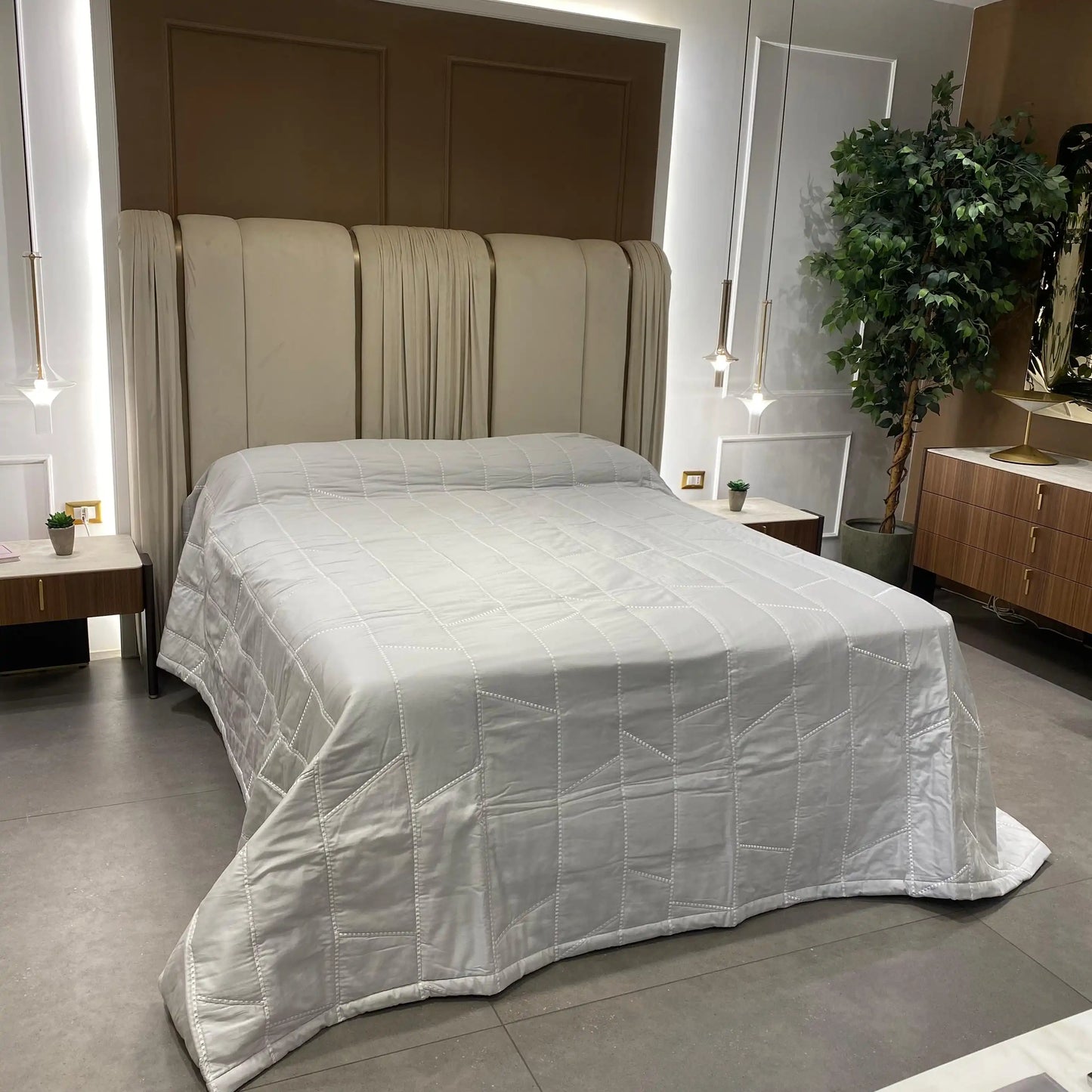 Quilt Metrico Patchwork Raso