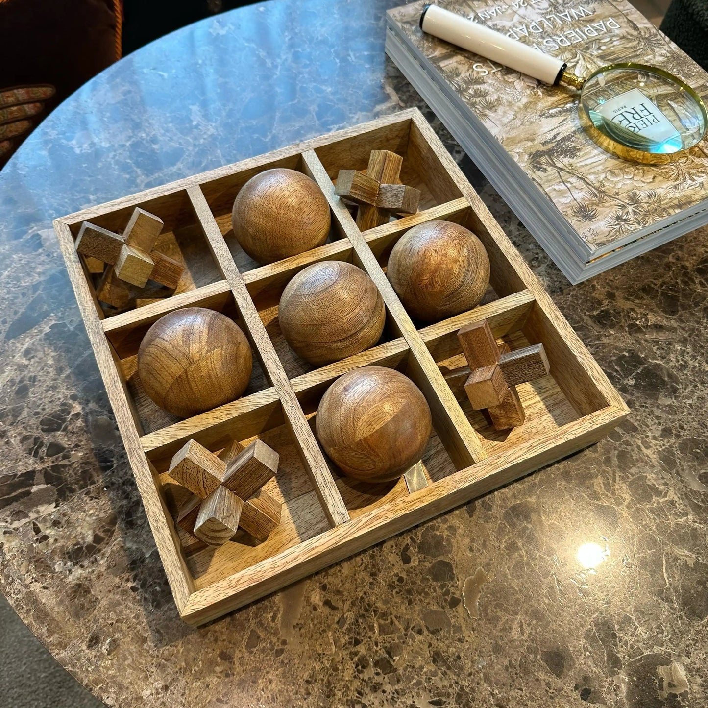 Gioco del Tris in legno