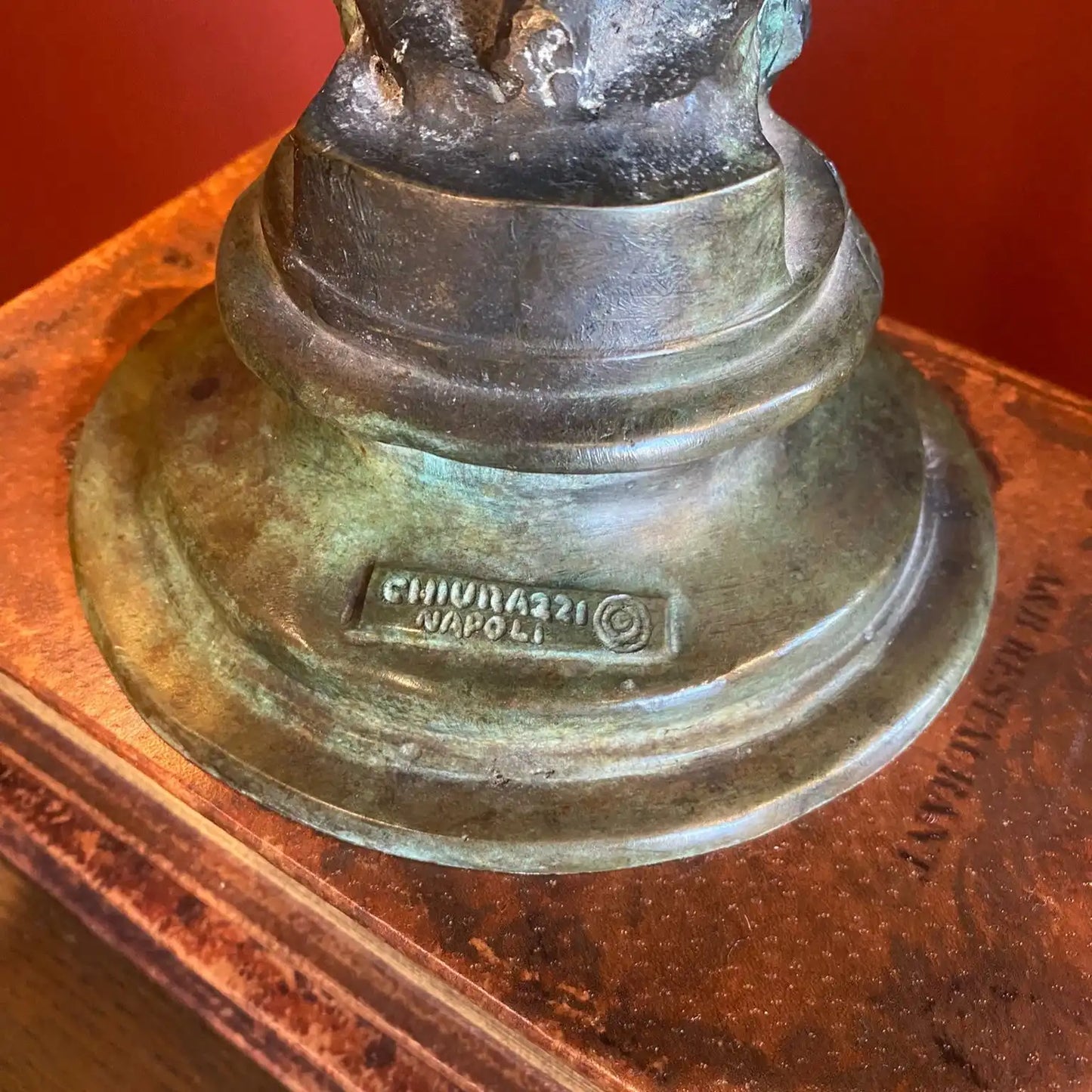 Busto In Bronzo Marco Aurelio