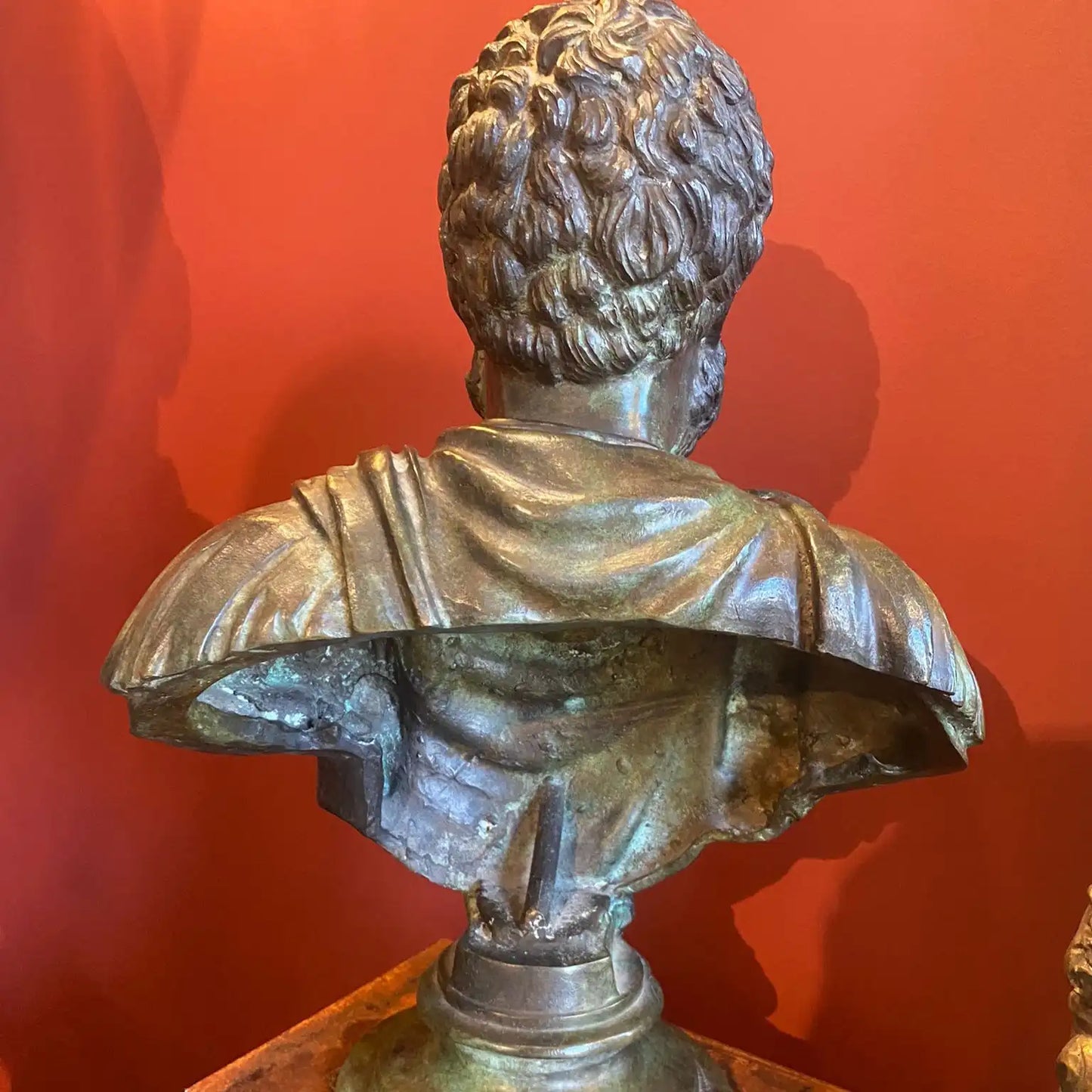Busto In Bronzo Marco Aurelio
