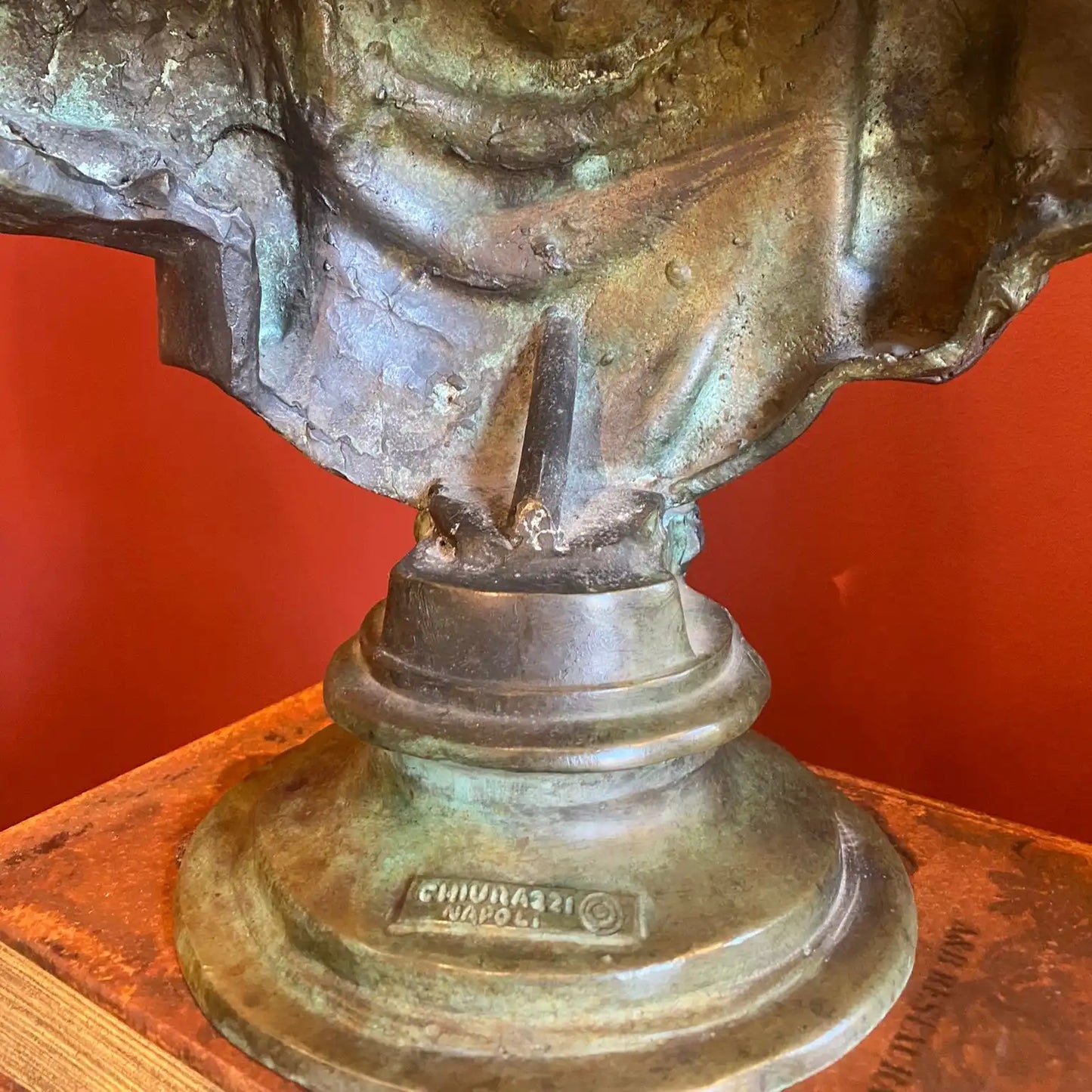 Busto In Bronzo Marco Aurelio