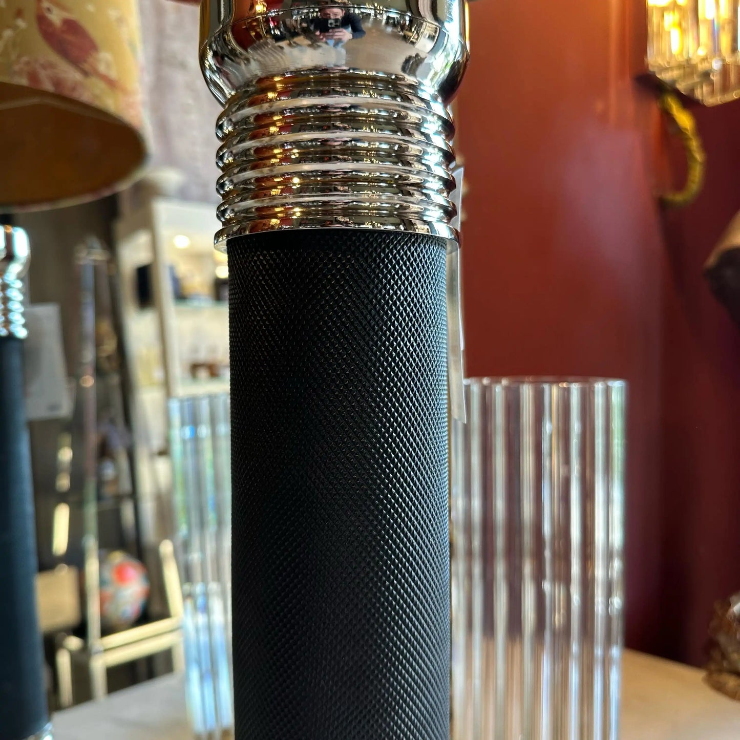 Lampada da tavolo in ottone