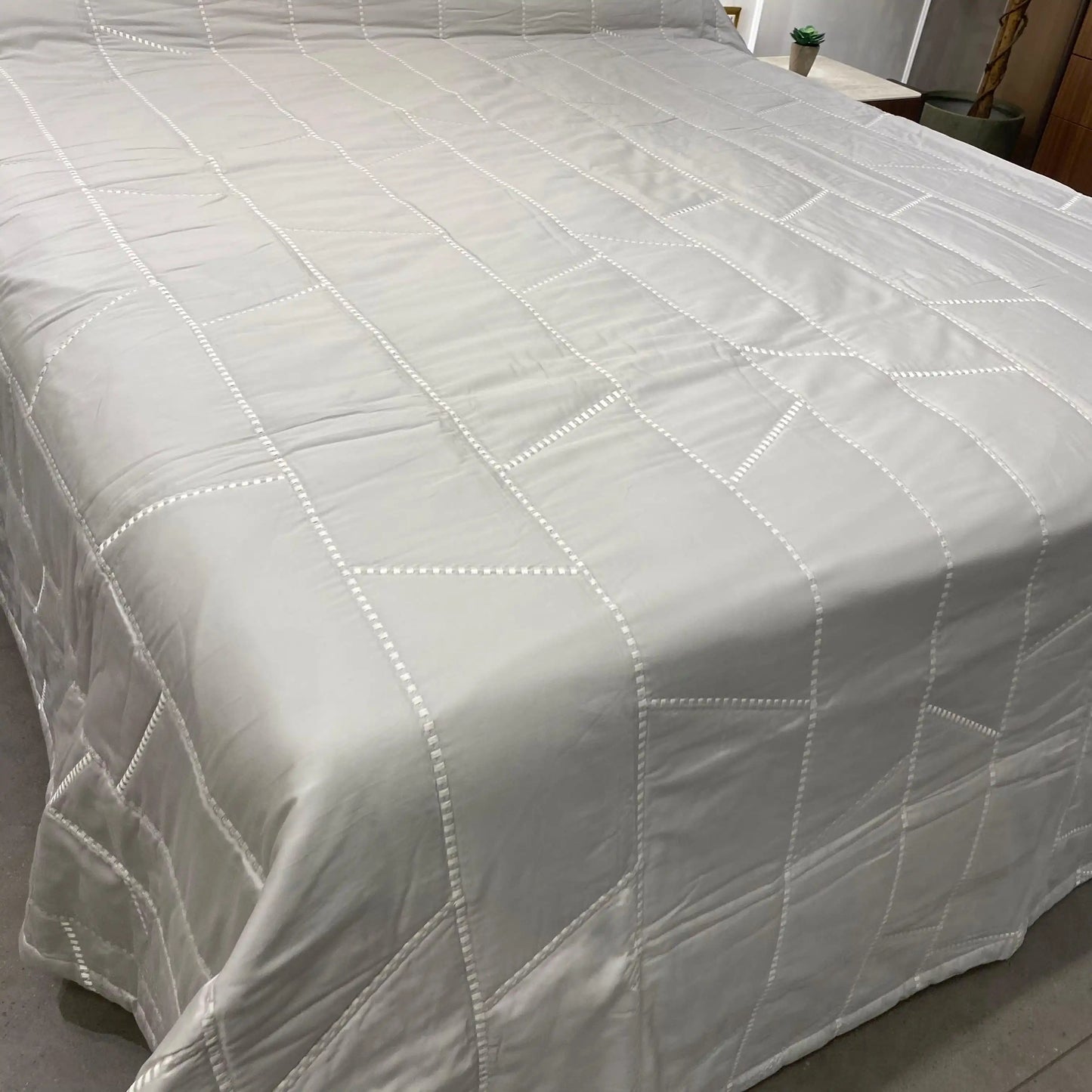 Quilt Metrico Patchwork Raso