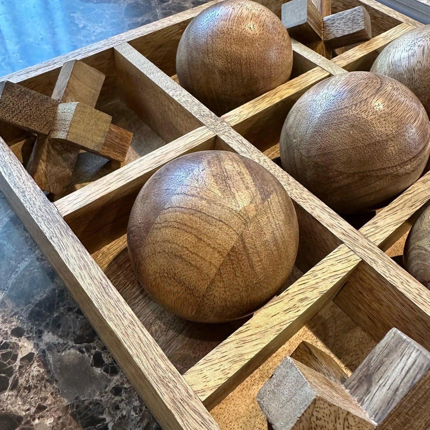 Gioco del Tris in legno