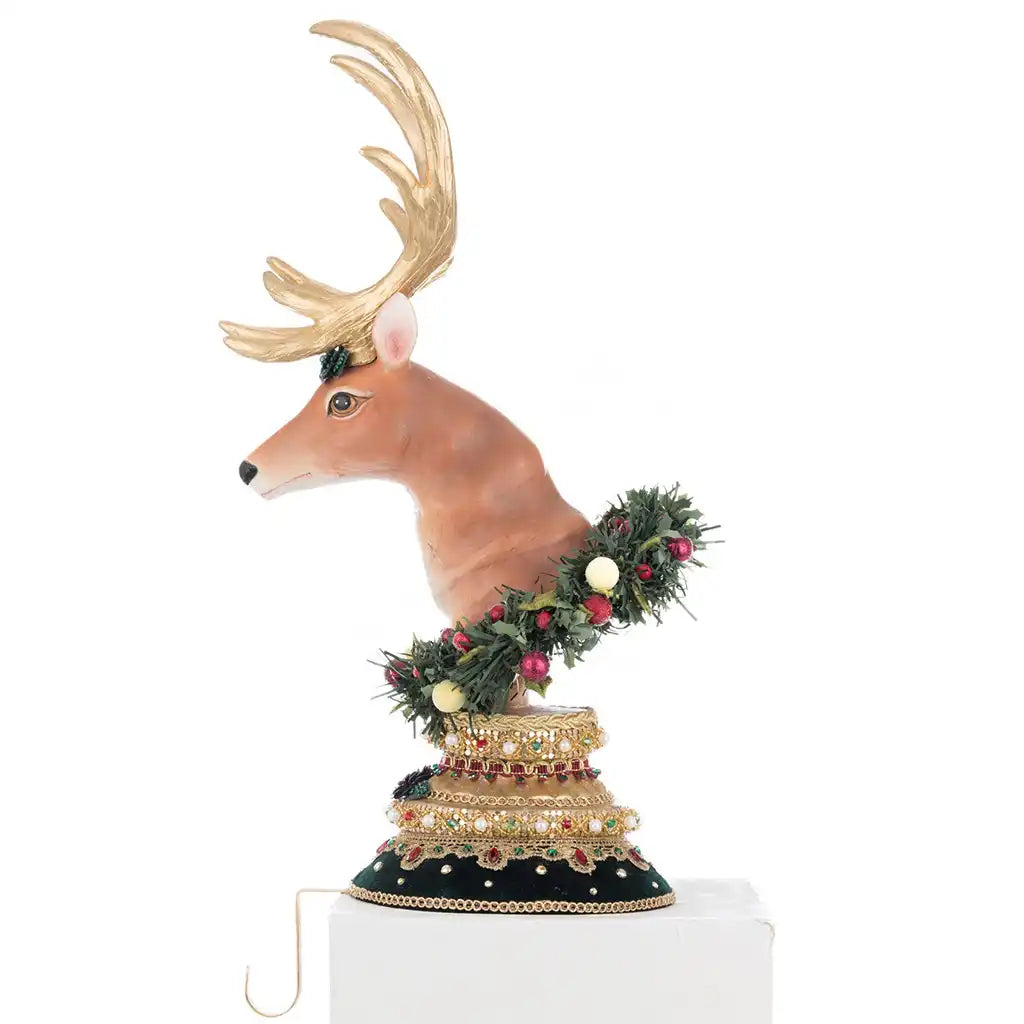 Busto Cervo Porta Calza 49cm