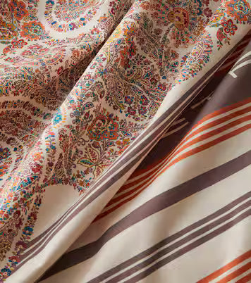 Telo mare Ischia in cotone paisley 100x180cm