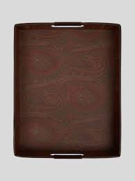 Vassoio rettangolare in arnica 41x32 cm