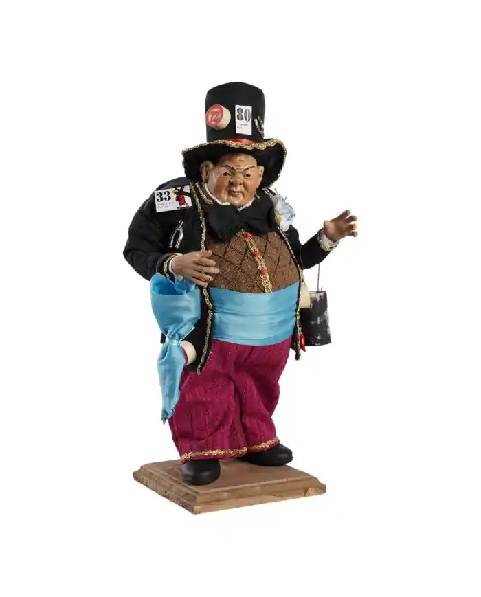 Statuina pastore con occhi di vetro Sciò Sciò 30 cm