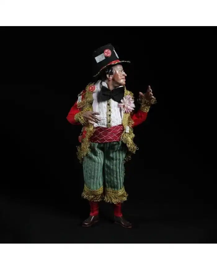 Statuina pastore con occhi di vetro Sciò Sciò 50 cm