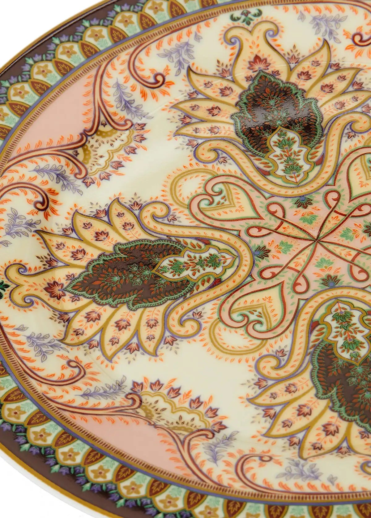Set di 2 piatti decorativi ETRO in porcellana Thistle Lilac