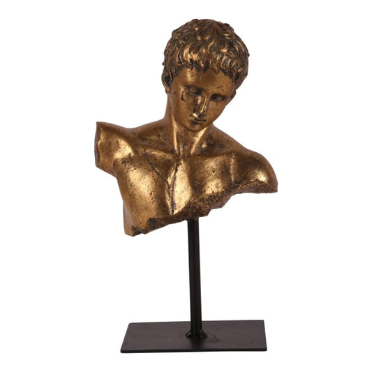 Busto Apollo in resina 22cm