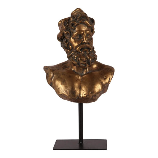 Busto Zeus in resina  28,5cm