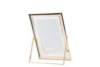 Cornice blu in metallo