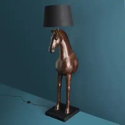 lampada da terra cavallo