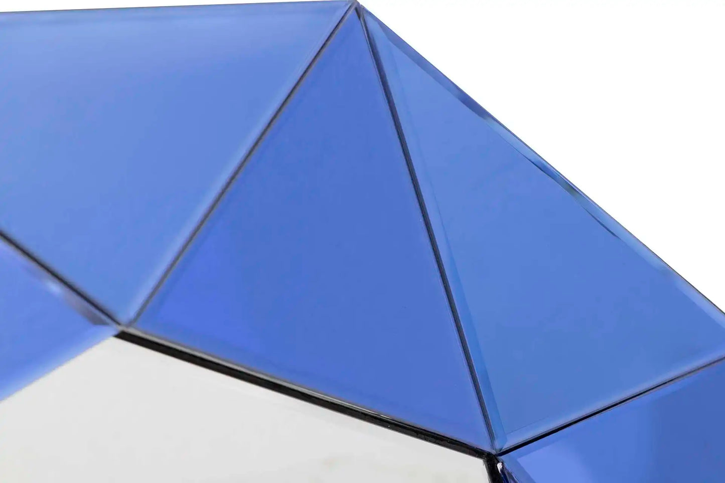 Specchio parete blu ares 80X6X80 CM