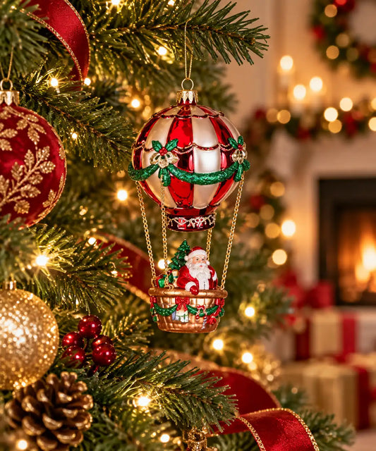 Decoro natalizio in vetro – 24 cm