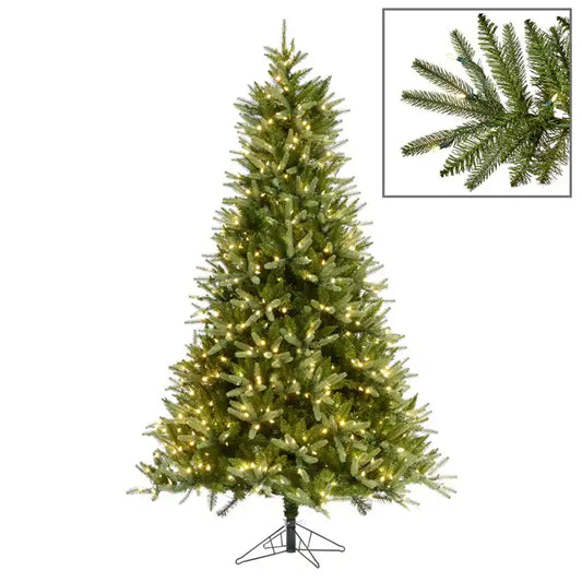 Albero Pino Verde 700 Led 229cm