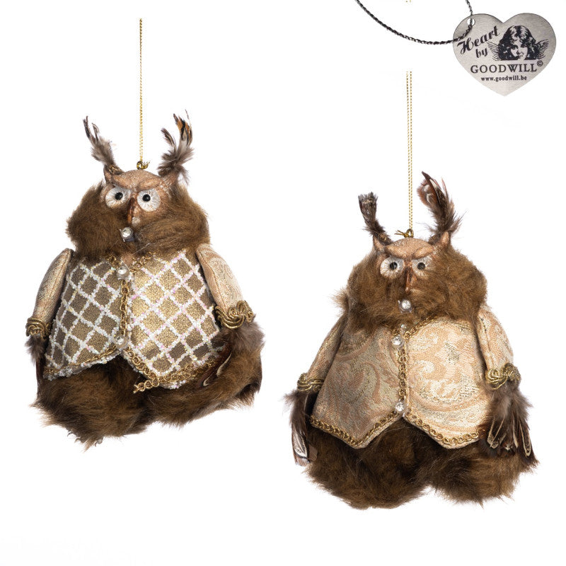 Decoro Gufi Set/2 20CM