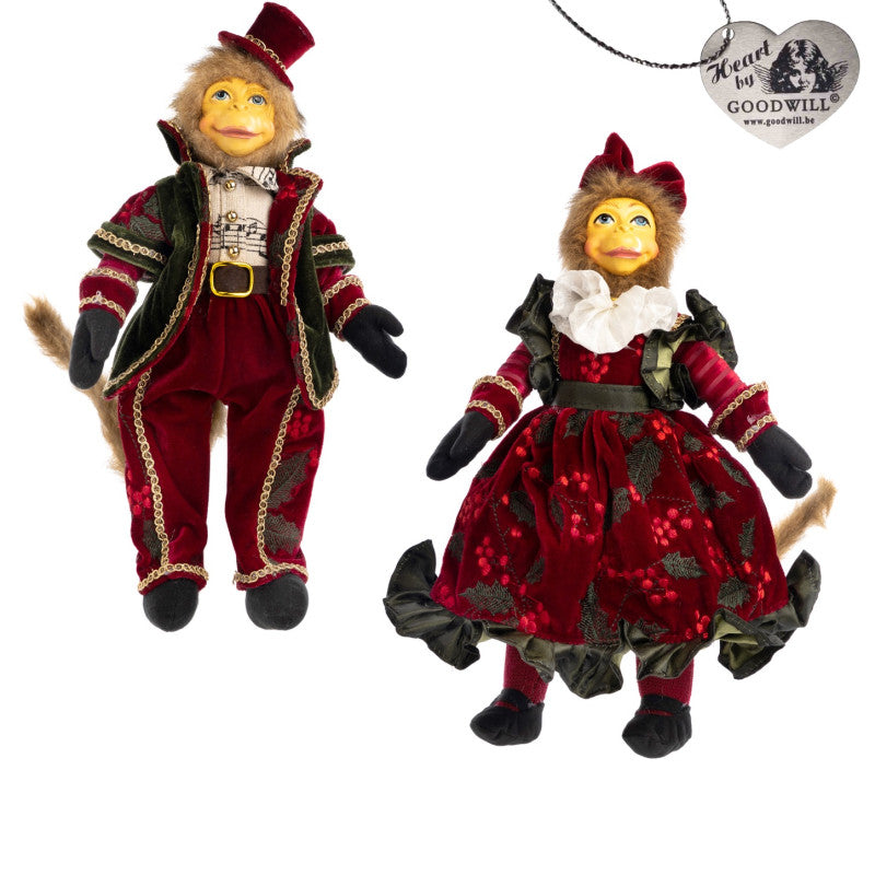 Mr. & Mrs. Monkey 26CM