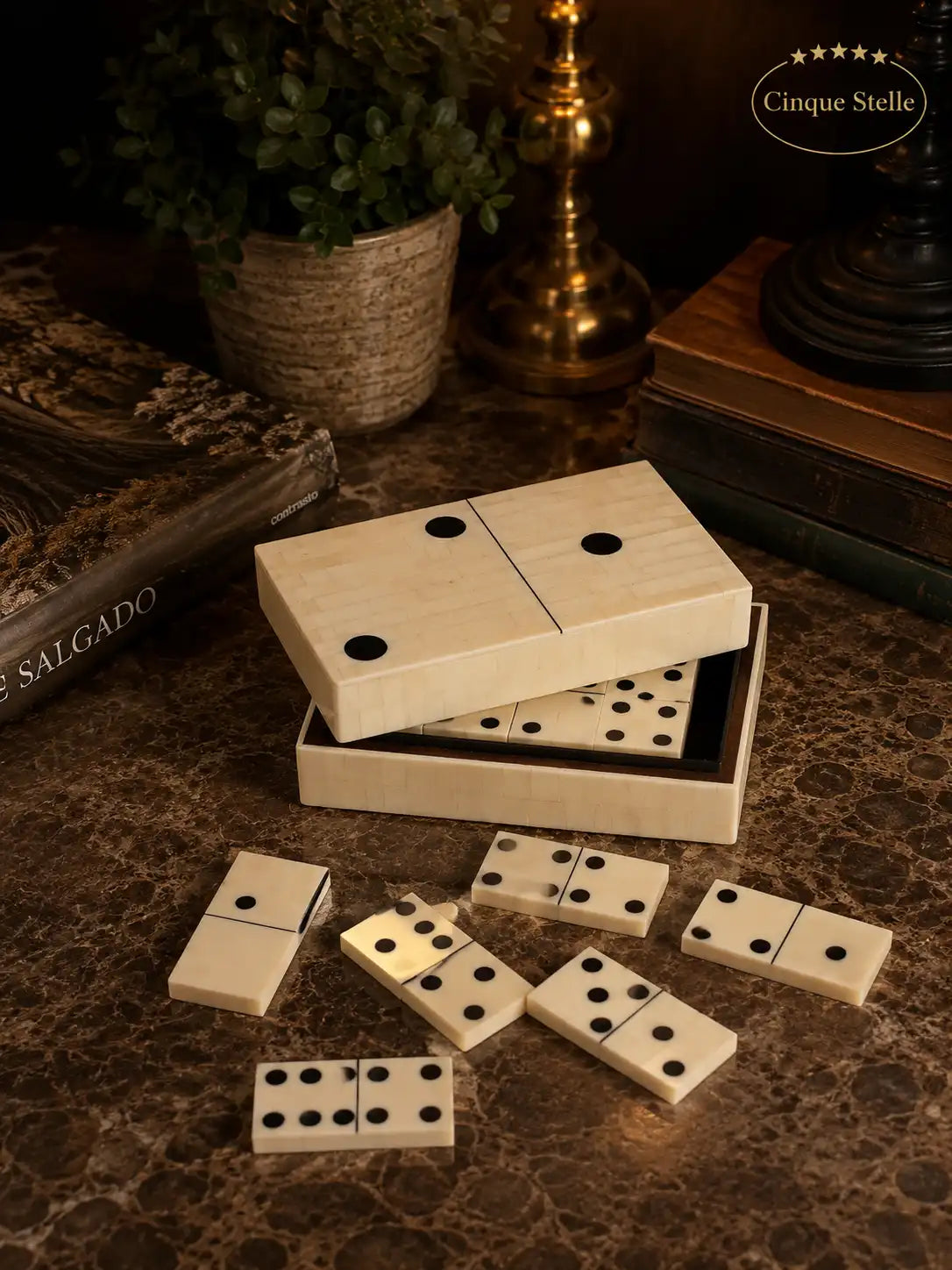 Set Domino in Resina