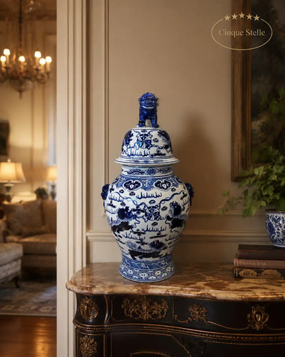 Vaso potiche orientale