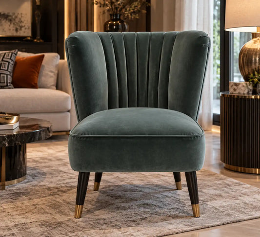 Poltrona "VELVET RETRO"