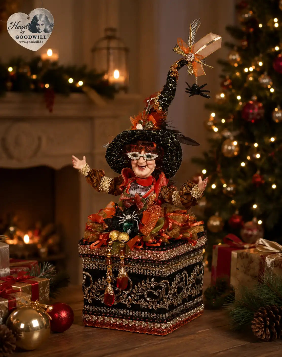 Befana su Scatola