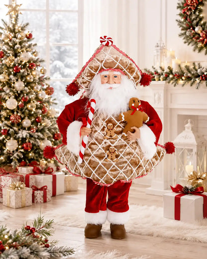 Babbo Natale pane di zenzero 52cm