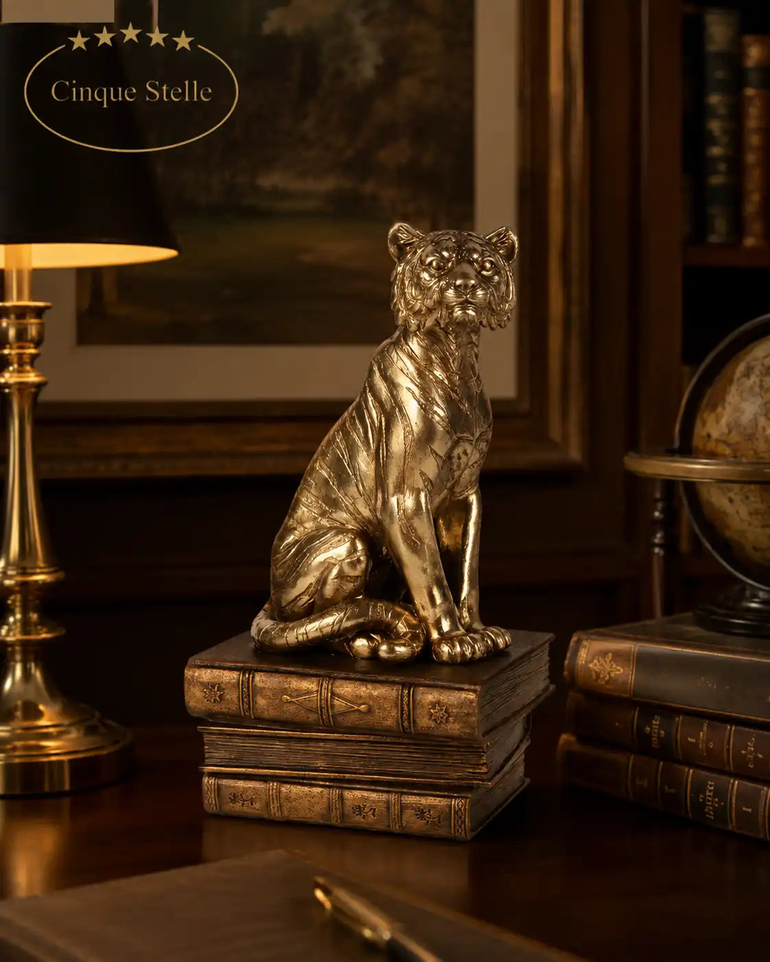 Tigre su Libri 29 cm