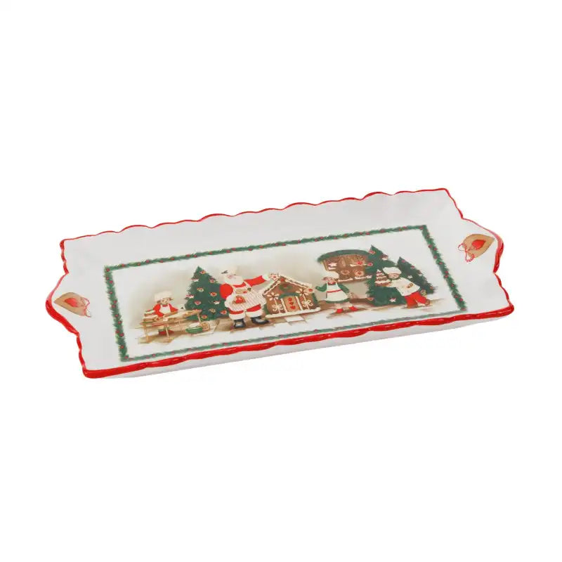 Vassoio babbo natale/bambini 32,5 cm