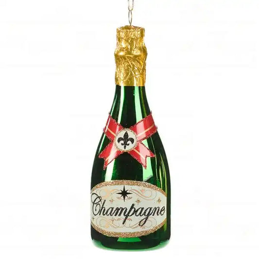 Bottiglia di champagne, decoro