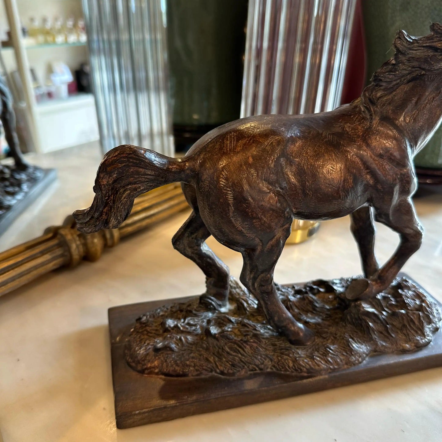 Scultura cavallo