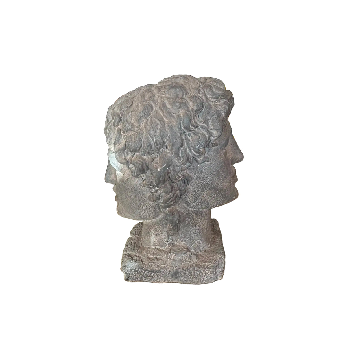 Scultura Doppio Volto 40cm