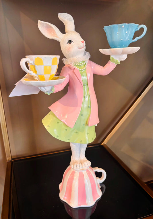 Coniglietta Portacandele  41 cm