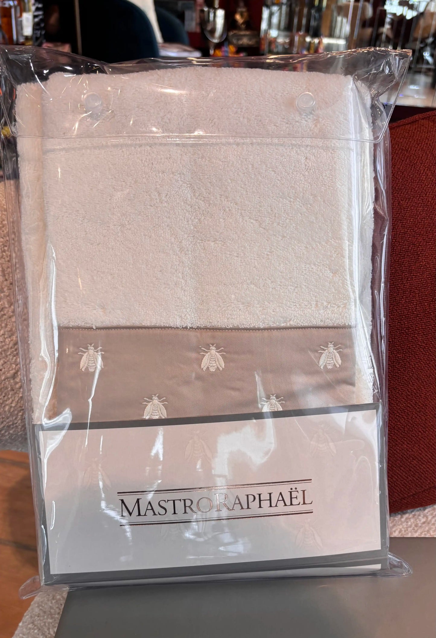 Set spugna Api Satin Bath linens Mastro Raphael