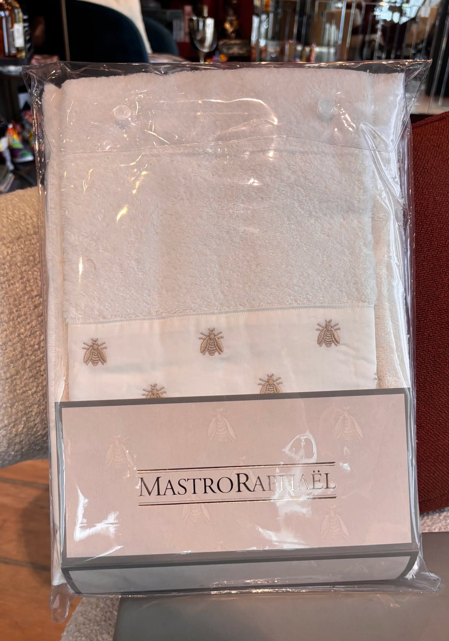 Set spugna Api Satin Bath linens Mastro Raphael