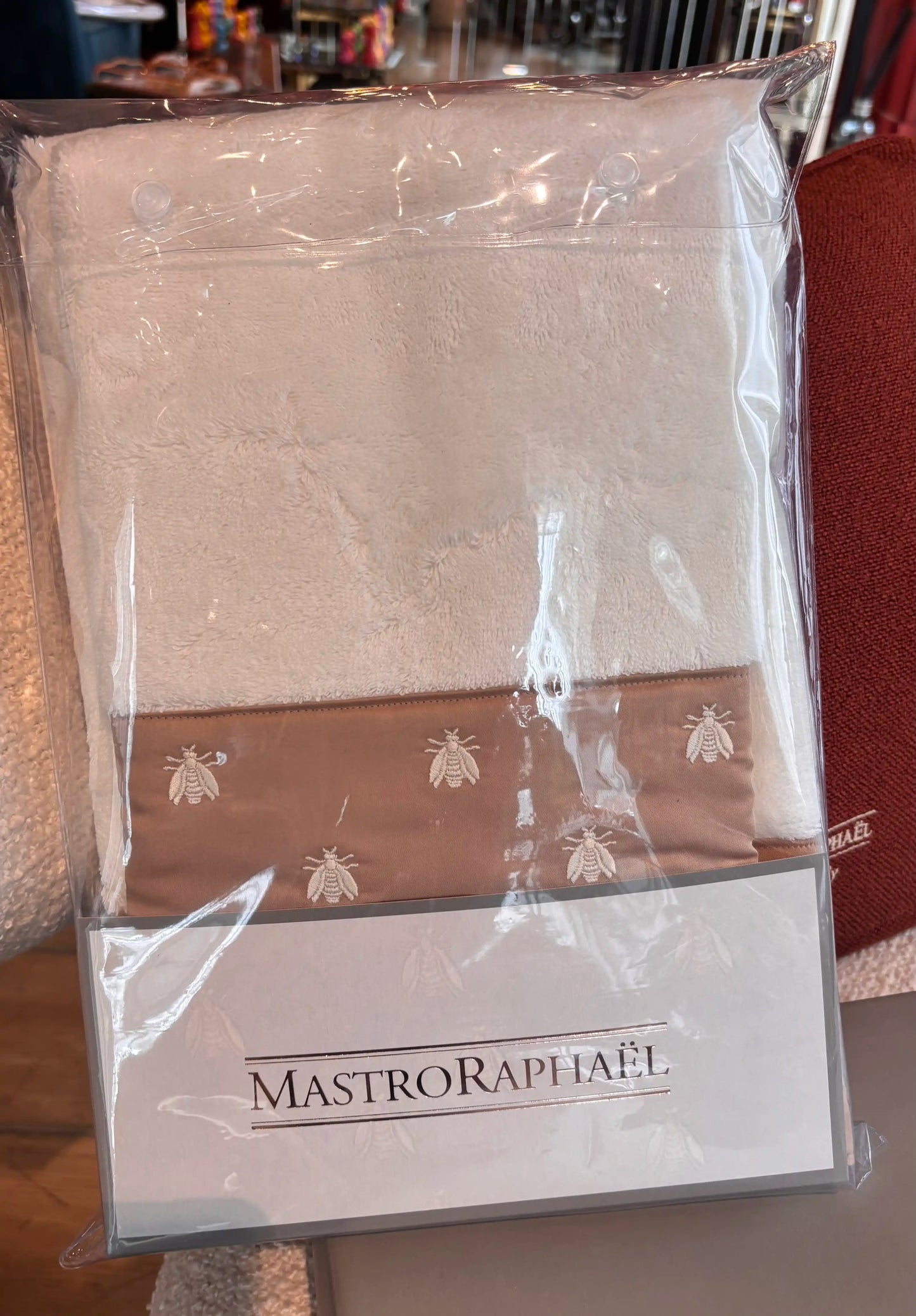 Set spugna Api Satin Bath linens Mastro Raphael