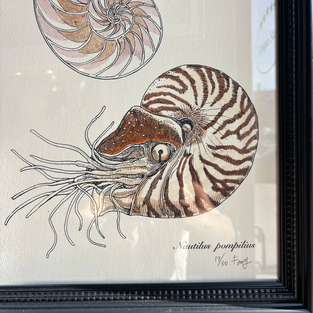 Quadro con design naturalistico 30x40cm