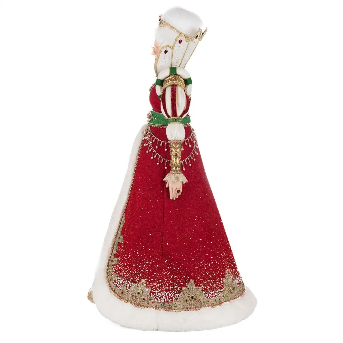 Bambola Regina Noelle Claus Polo Nord 85 cm