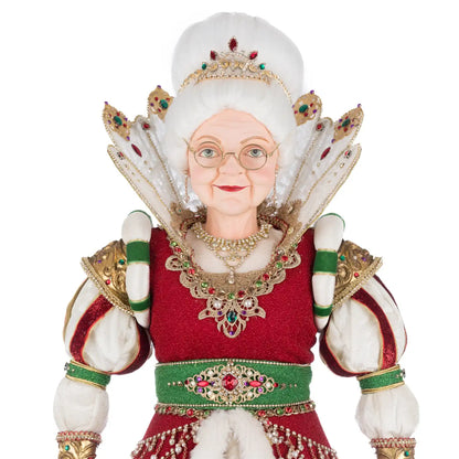 Bambola Regina Noelle Claus Polo Nord 85 cm