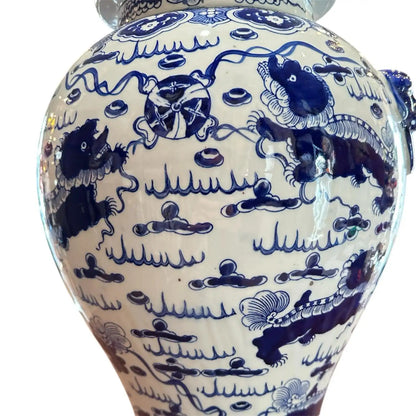 Vaso potiche orientale