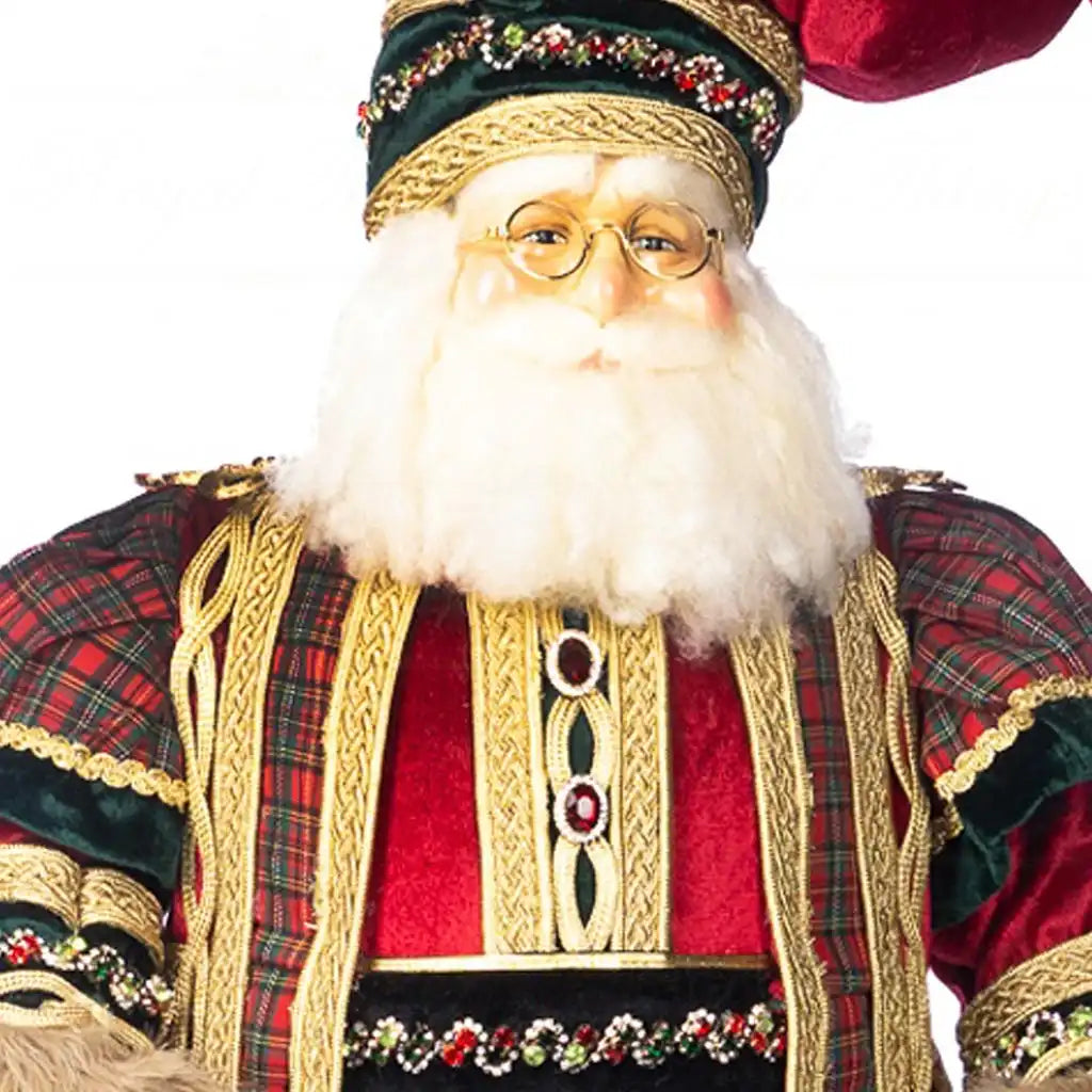 Babbo Natale Tartan 76cm