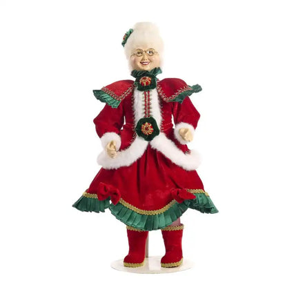 Mamma Natale decorativa in stile classico 46cm