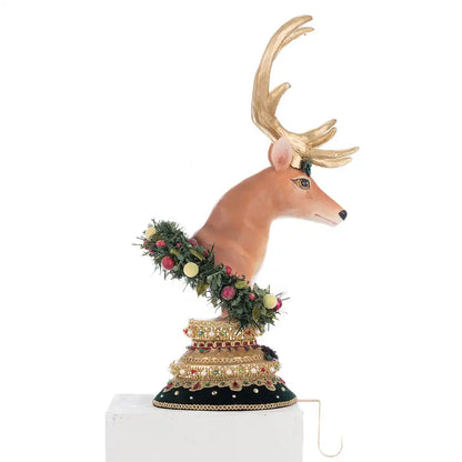 Busto Cervo Porta Calza 49cm