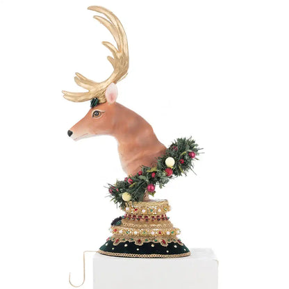 Busto Cervo Porta Calza 49cm