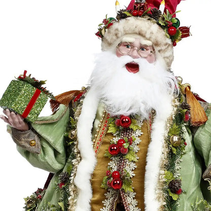 Babbo natale con regalo e borsetta 65CM